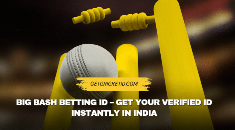 Big Bash Betting ID